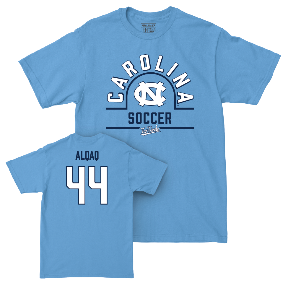 UNC Men's Soccer Carolina Blue Classic Tee   - Ali Alqaq