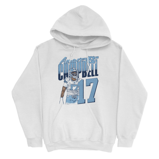 EXCLUSIVE RELEASE: Amare Campbell Cartoon White Hoodie