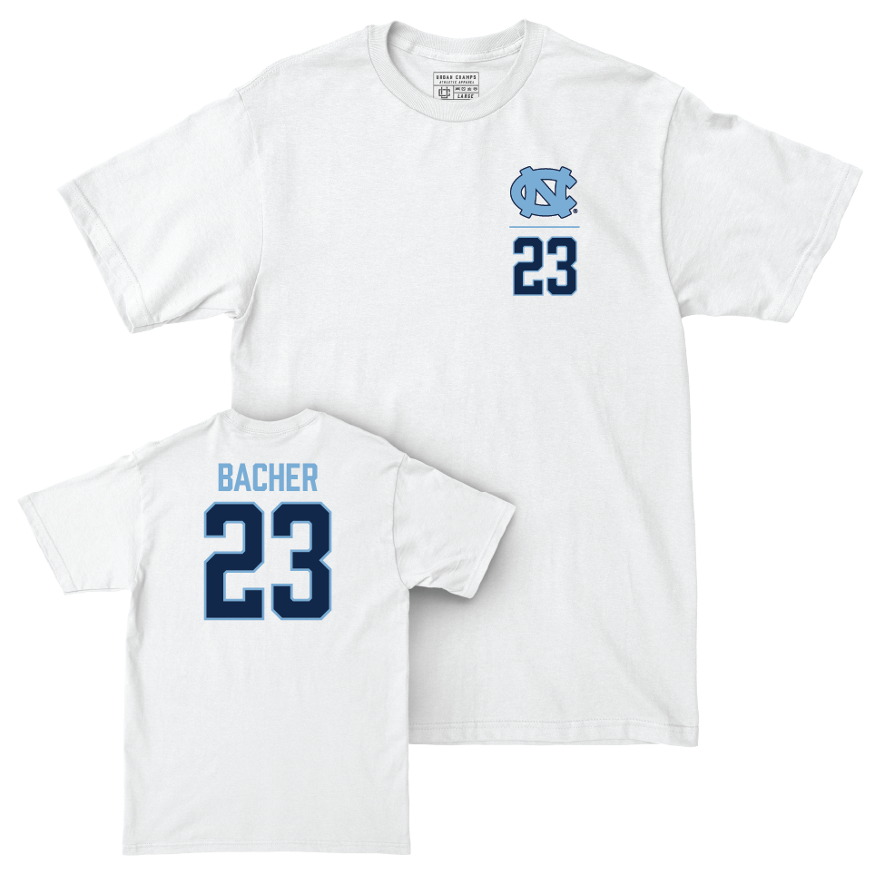 UNC Softball White Logo Comfort Colors Tee   - Alexandra Bacher