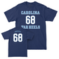 UNC Football Sideline Navy Tee   - Aidan Banfield