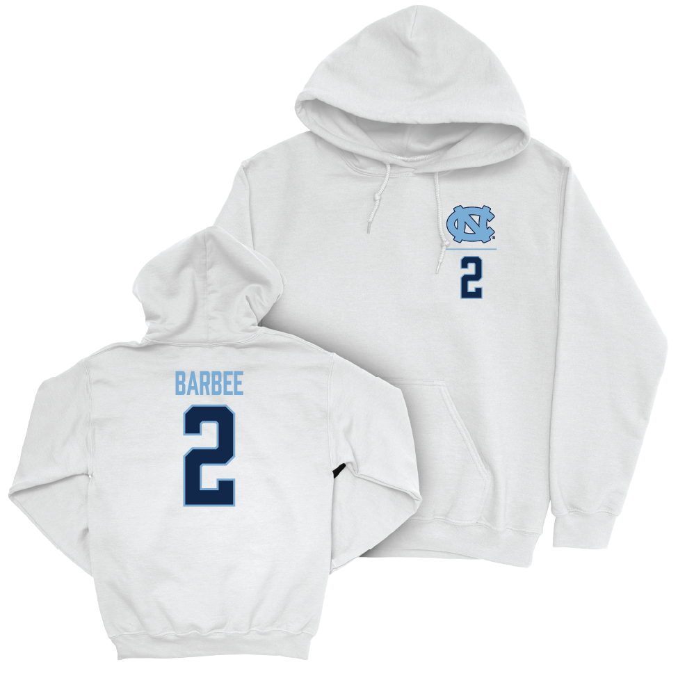 UNC Softball White Logo Hoodie   - Shelby Barbee