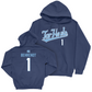 UNC Women's Volleyball Navy Script Hoodie   - Zoe Behrendt