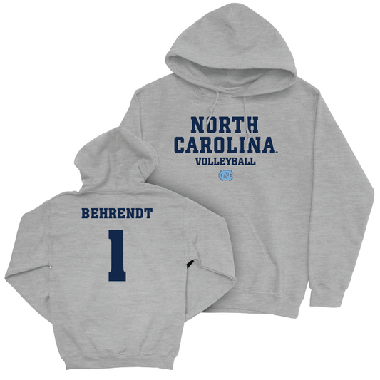 UNC Women's Volleyball Sport Grey Staple Hoodie   - Zoe Behrendt