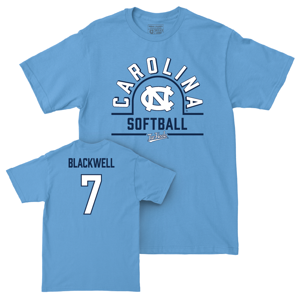 UNC Softball Carolina Blue Classic Tee   - Rayna Blackwell