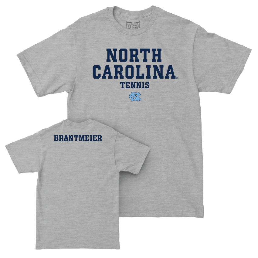 UNC Women's Tennis Sport Grey Staple Tee  - Reese Brantmeier