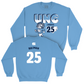 UNC Men's Lacrosse Mascot Carolina Blue Crew  - Tayden Bultman