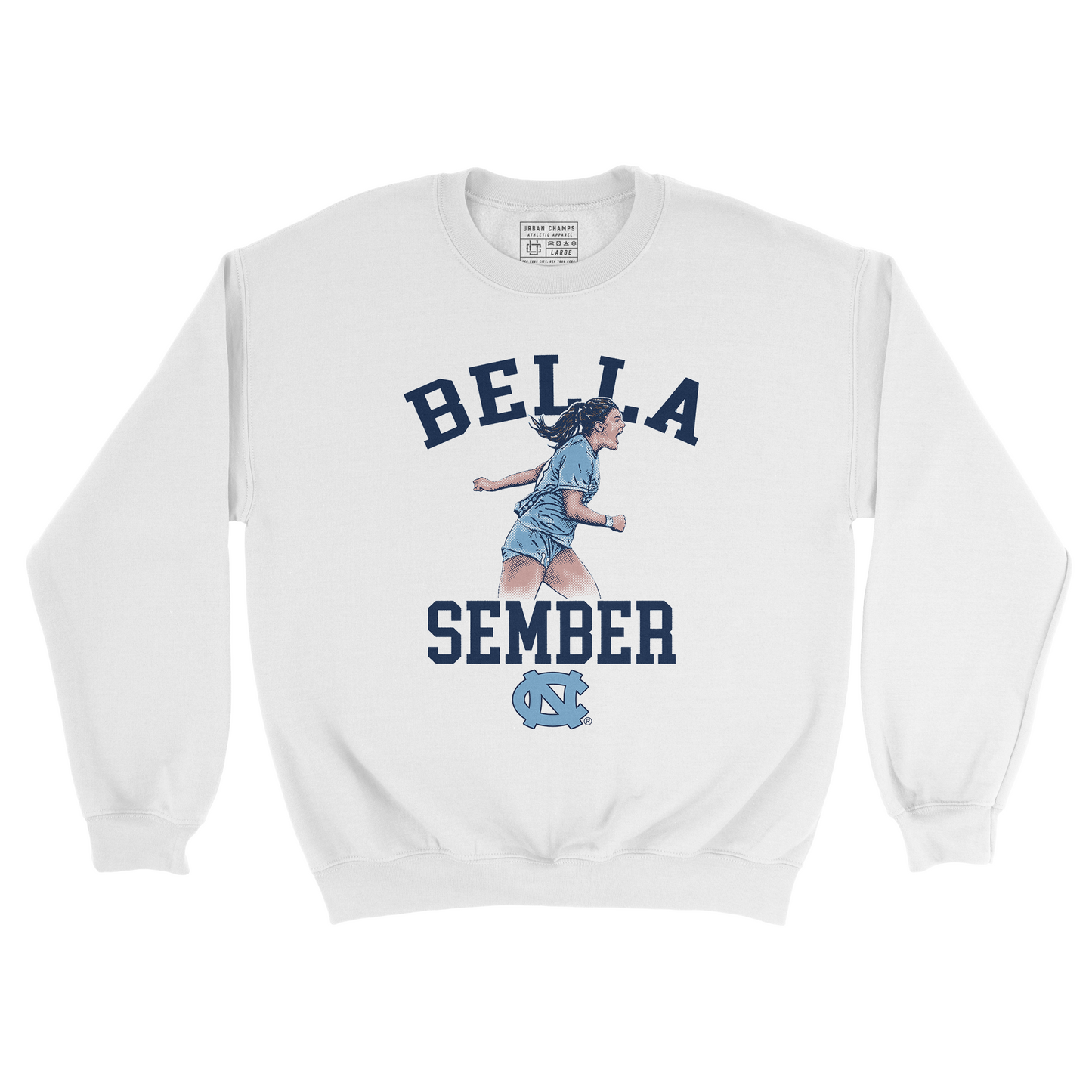 EXCLUSIVE RELEASE: Bella Sember Cartoon White Crew