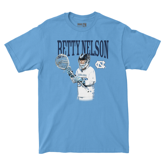 EXCLUSIVE RELEASE: Betty Nelson Portrait Carolina Blue Tee