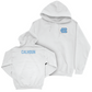 UNC Men's Track & Field White Logo Hoodie  - Donovan Calhoun