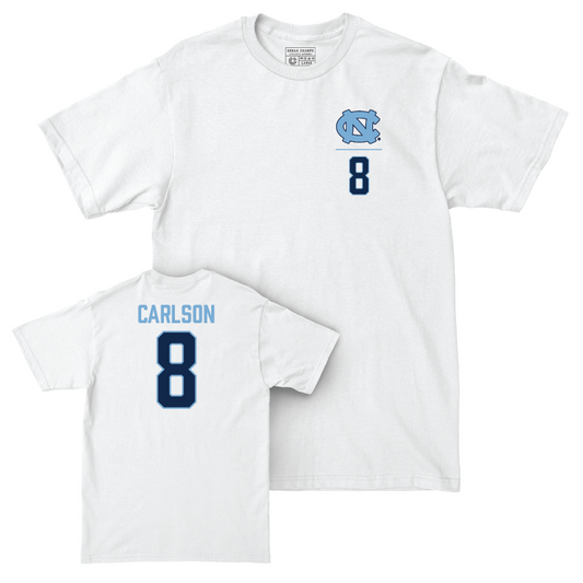 UNC Softball White Logo Comfort Colors Tee  - Raeghan Carlson