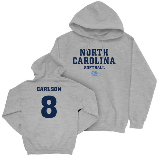 UNC Softball Sport Grey Staple Hoodie  - Raeghan Carlson