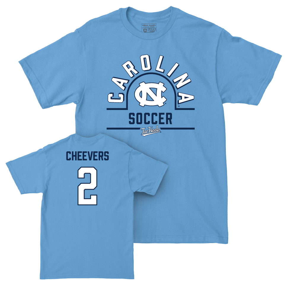 UNC Men's Soccer Carolina Blue Classic Tee   - Scott Cheevers