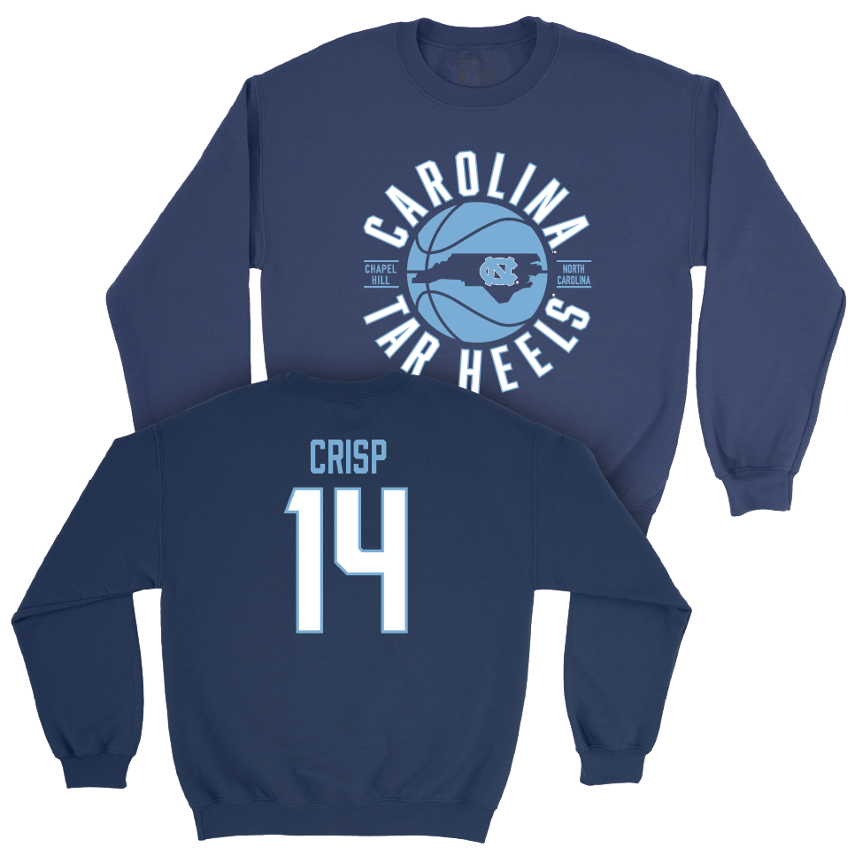 UNC Women's Basketball Navy Crew   - Trayanna Crisp