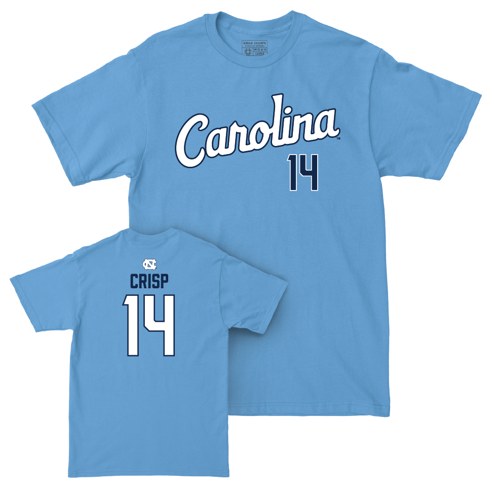 UNC Women's Basketball Carolina Blue Script Tee   - Trayanna Crisp