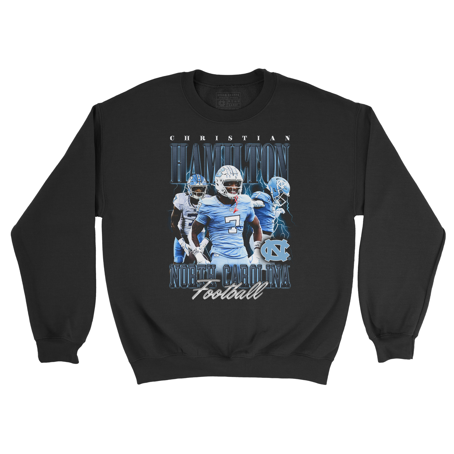 EXCLUSIVE RELEASE: Christian Hamilton Graphic Black Crew