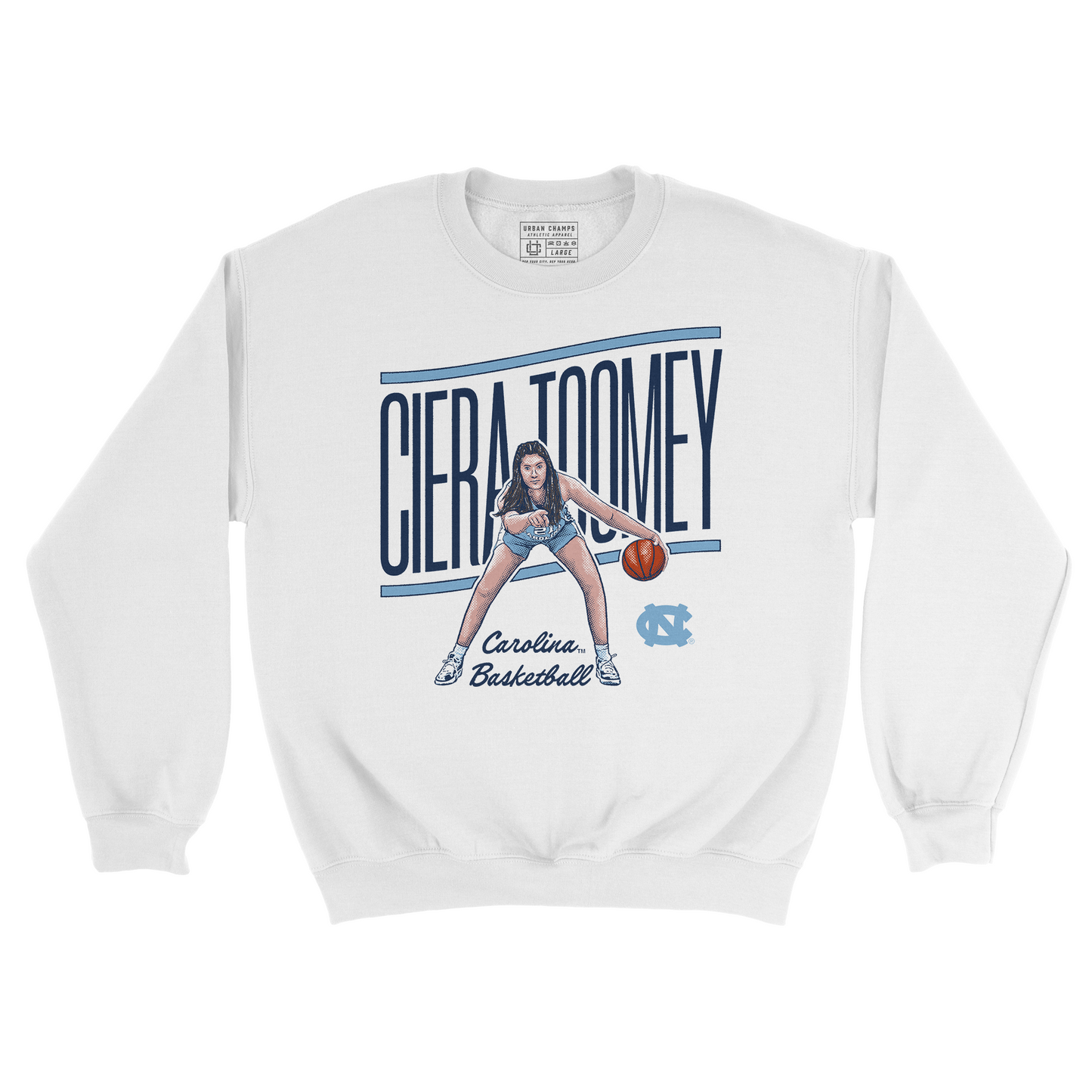 EXCLUSIVE RELEASE: Ciera Toomey Cartoon White Crew