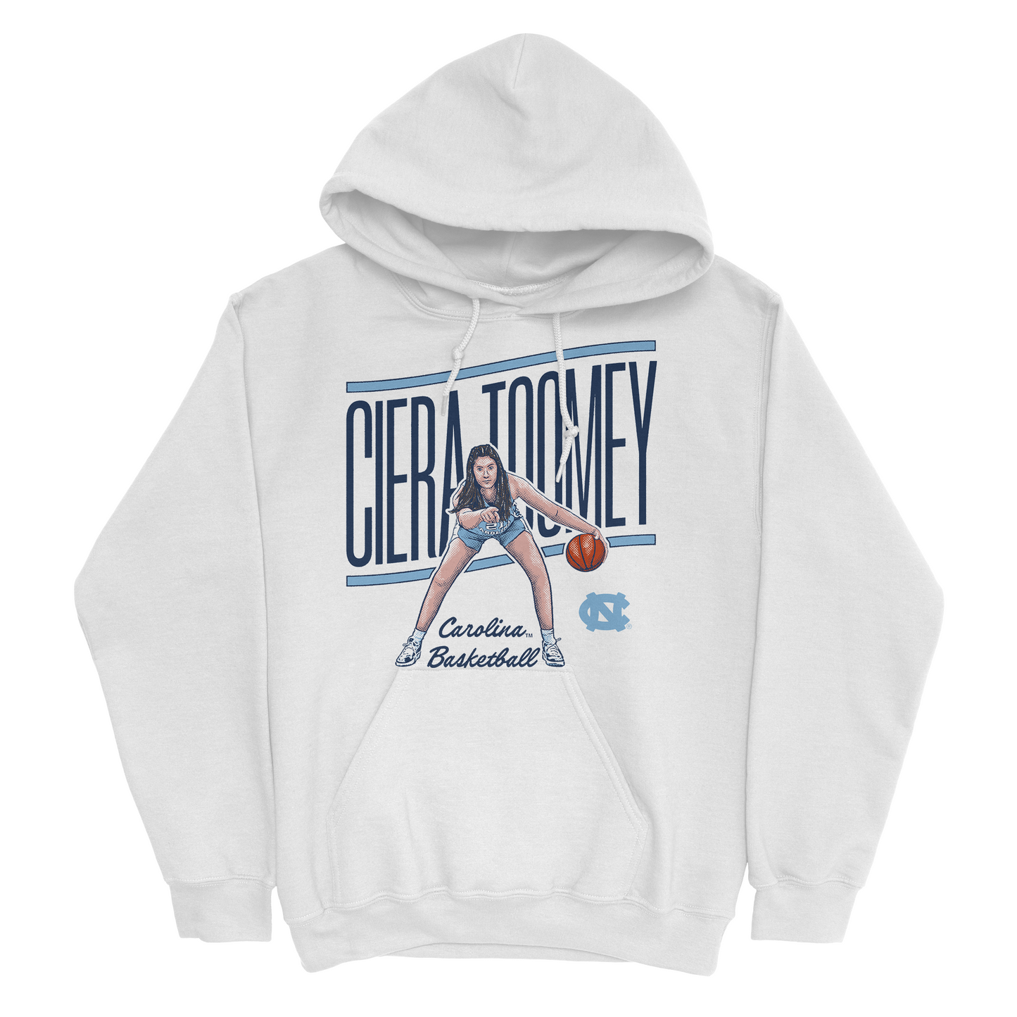 EXCLUSIVE RELEASE: Ciera Toomey Cartoon White Hoodie