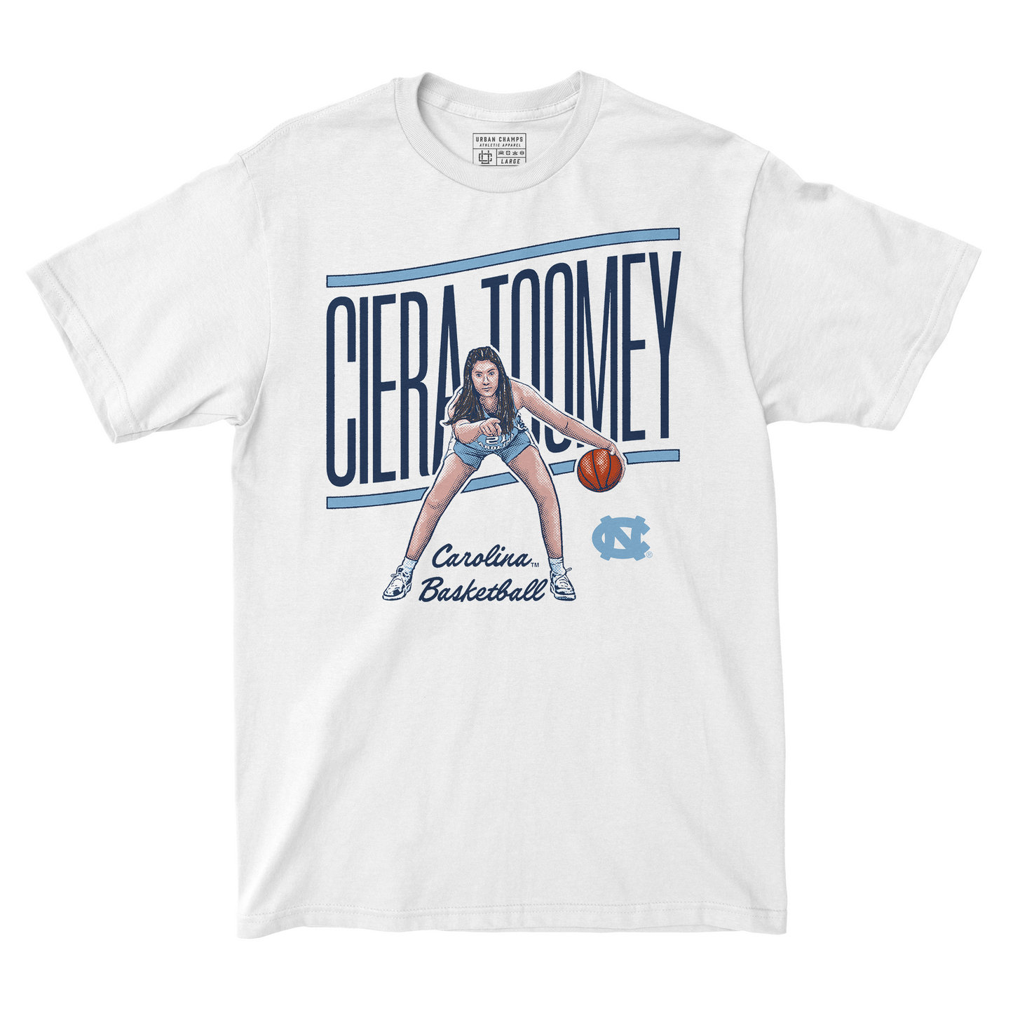 EXCLUSIVE RELEASE: Ciera Toomey Cartoon White Tee