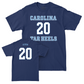 UNC Men's Lacrosse Sideline Navy Tee  - Owen Dixon