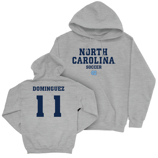 UNC Women's Soccer Sport Grey Staple Hoodie - Makenna Dominguez