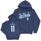 UNC Women's Field Hockey Navy Script Hoodie   - Avery Donahue