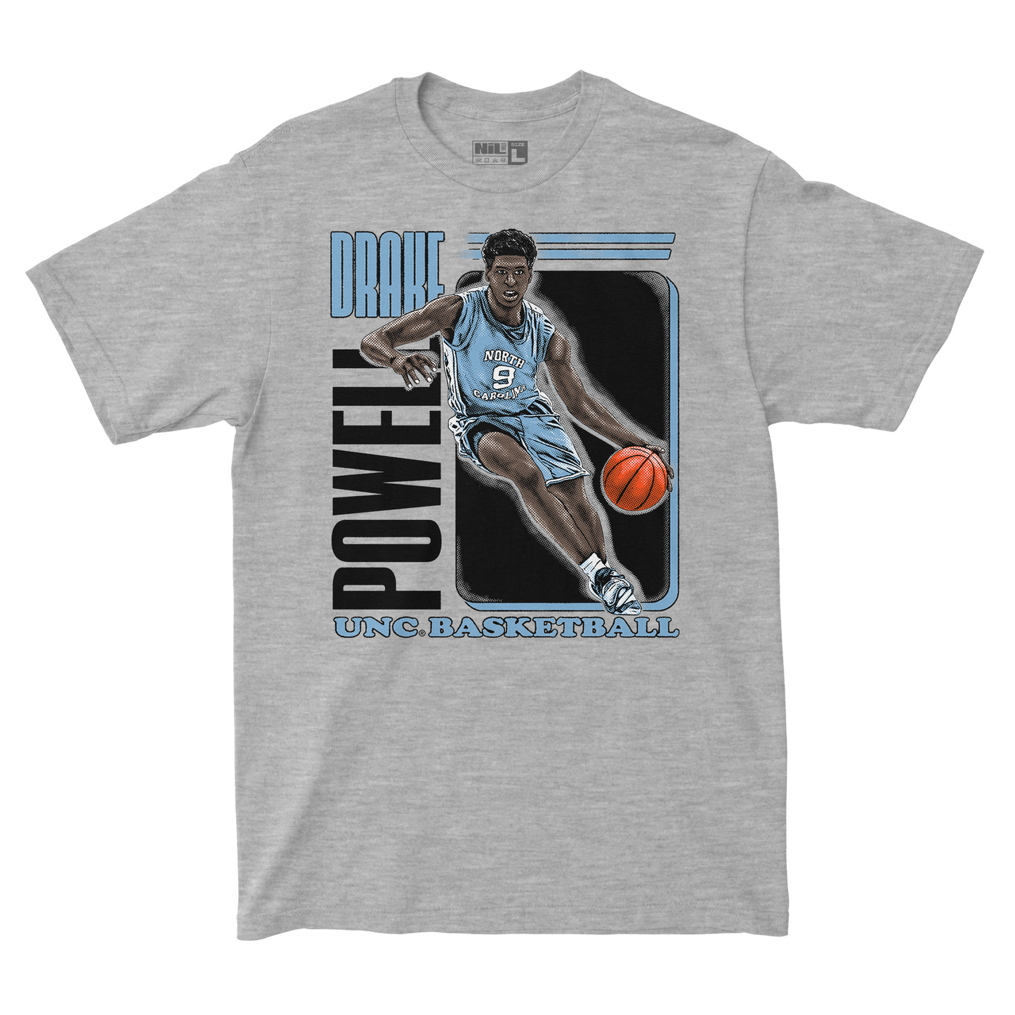 EXCLUSIVE RELEASE: Drake Powell Illustrated Sport Grey Tee