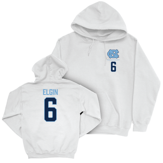 UNC Women's Soccer White Logo Hoodie   - Emerson Elgin