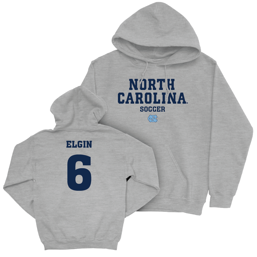 UNC Women's Soccer Sport Grey Staple Hoodie   - Emerson Elgin