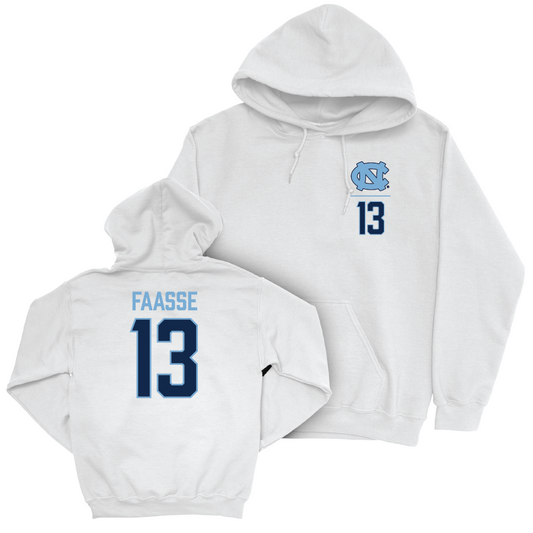 UNC Women's Soccer White Logo Hoodie   - Kate Faasse