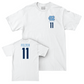 UNC Women's Lacrosse White Logo Comfort Colors Tee  - Darcy Felter