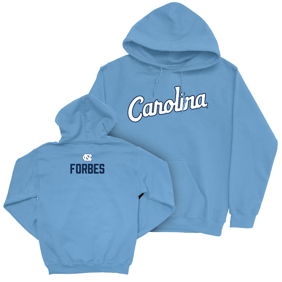 UNC Women's Tennis Carolina Blue Script Hoodie   - Abigail Forbes