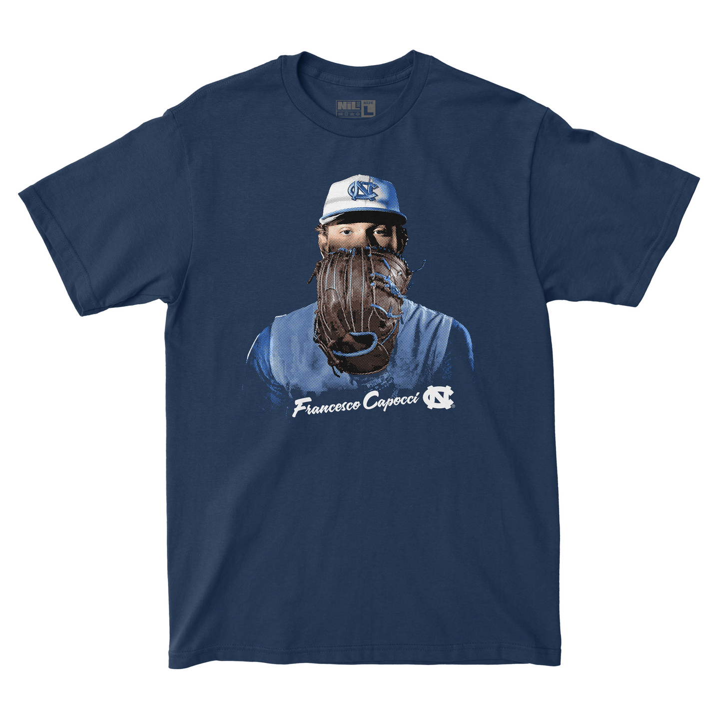 EXCLUSIVE RELEASE: Francesco Capocci Portrait Navy Tee