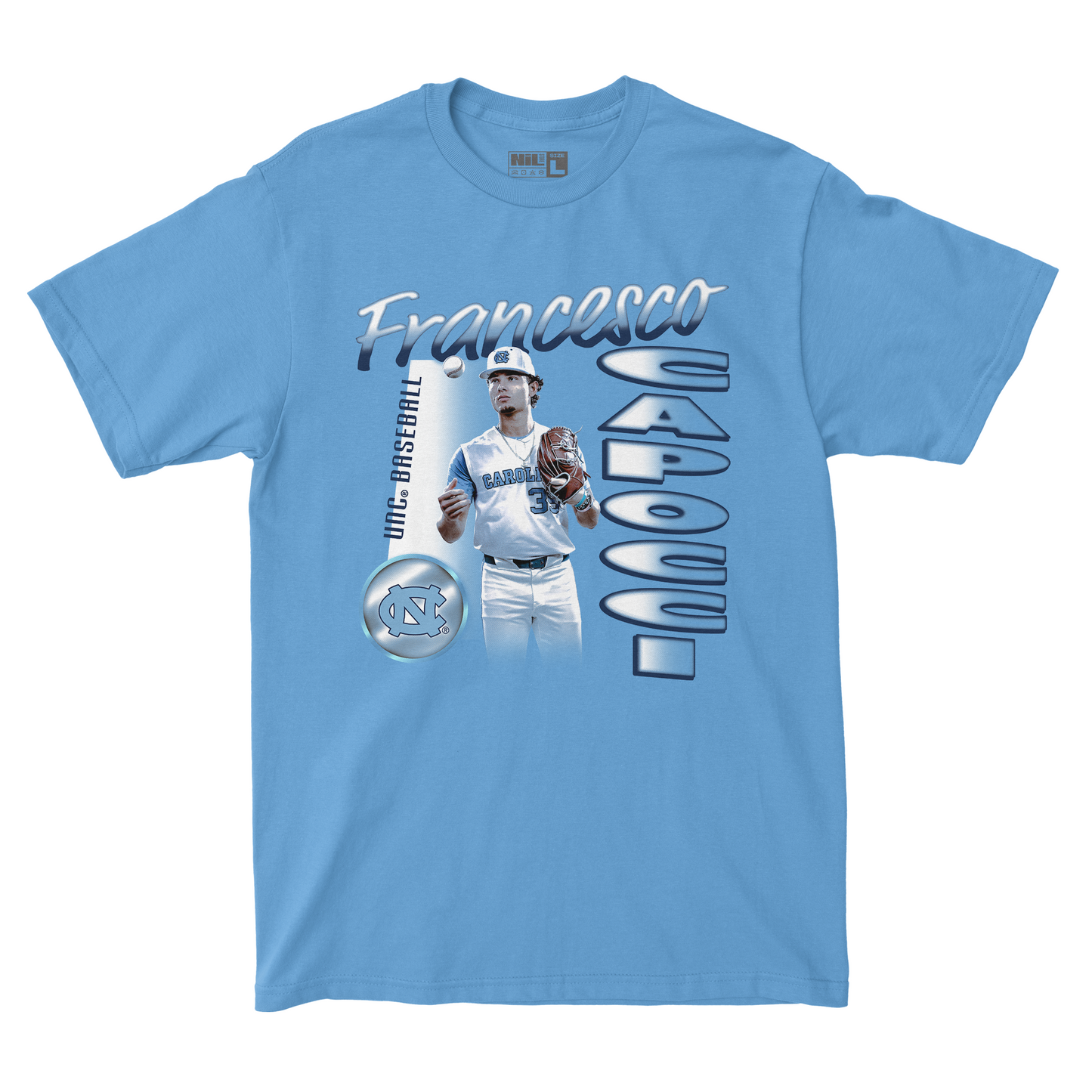EXCLUSIVE RELEASE: Francesco Capocci Illustrated Light Blue Tee