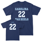 UNC Women's Basketball Sideline Navy Tee  - RyLee Grays