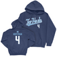 UNC Men's Lacrosse Navy Script Hoodie  - Parker Hoffman