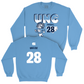 UNC Football Mascot Carolina Blue Crew  - Alijah Huzzie