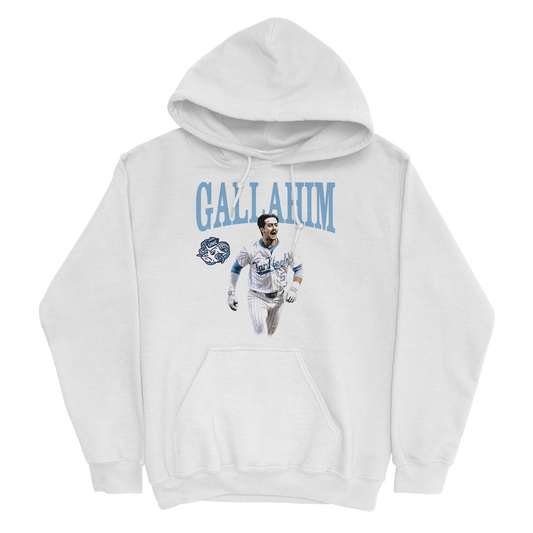 EXCLUSIVE RELEASE: Gavin Gallaher Portrait White Hoodie