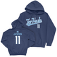 UNC Men's Basketball Navy Script Hoodie  - Ian Jackson