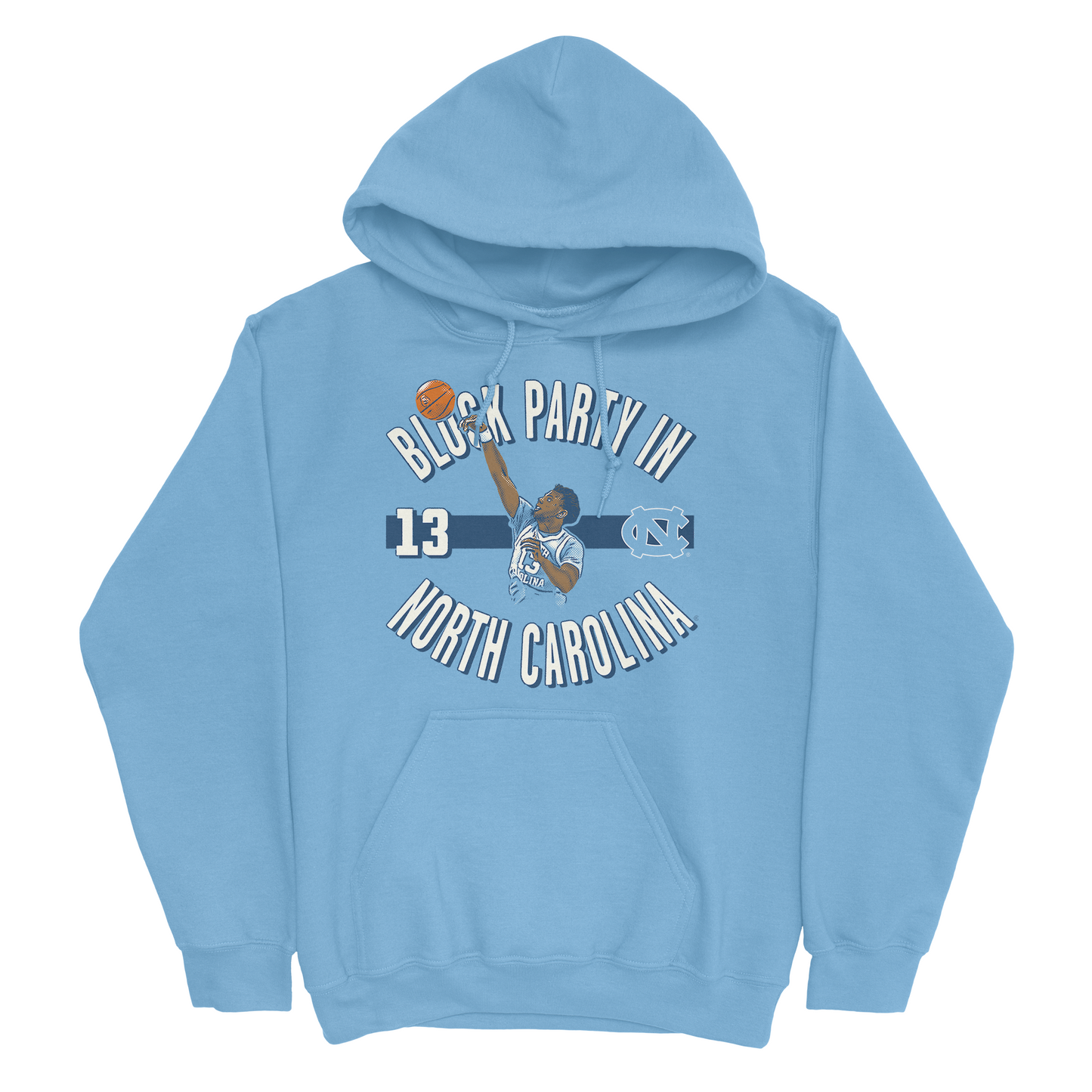 EXCLUSIVE RELEASE: Jalen Washington Illustrated Light Blue Hoodie