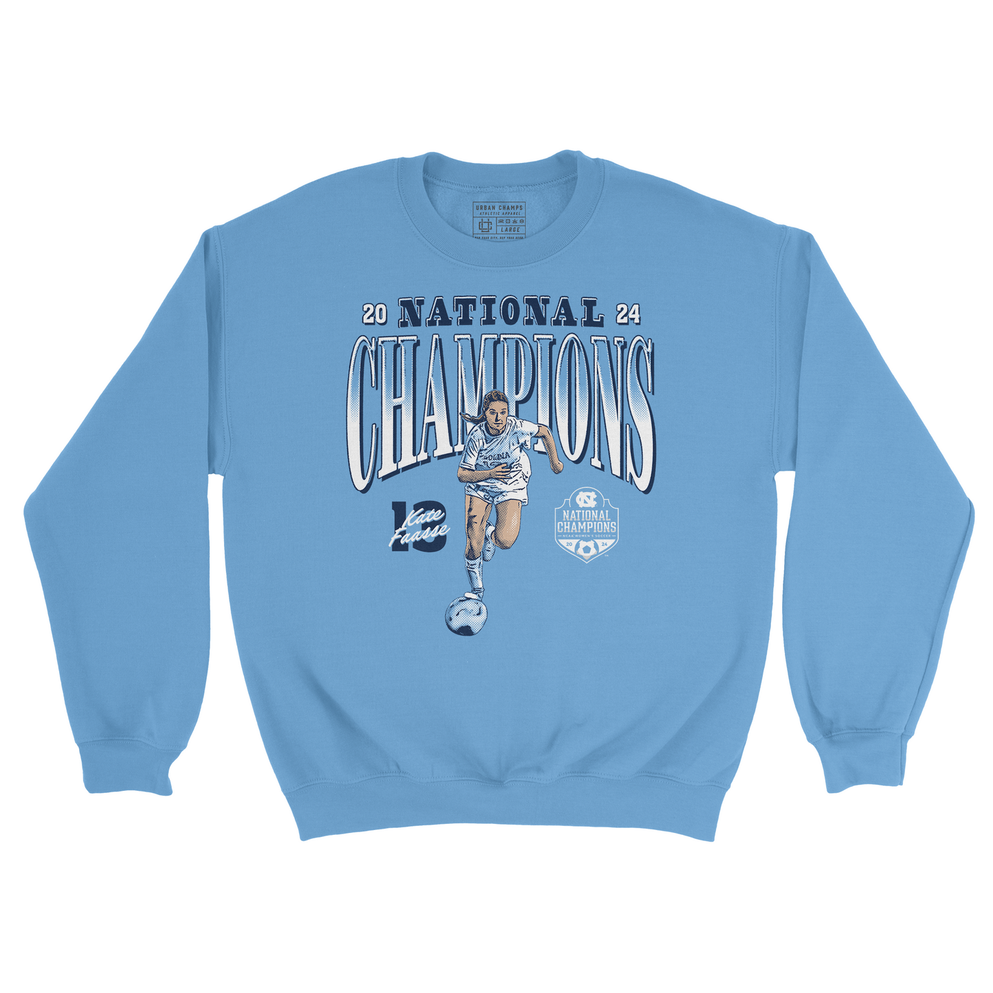 EXCLUSIVE RELEASE: Kate Faasse National Champions Light Blue Crew