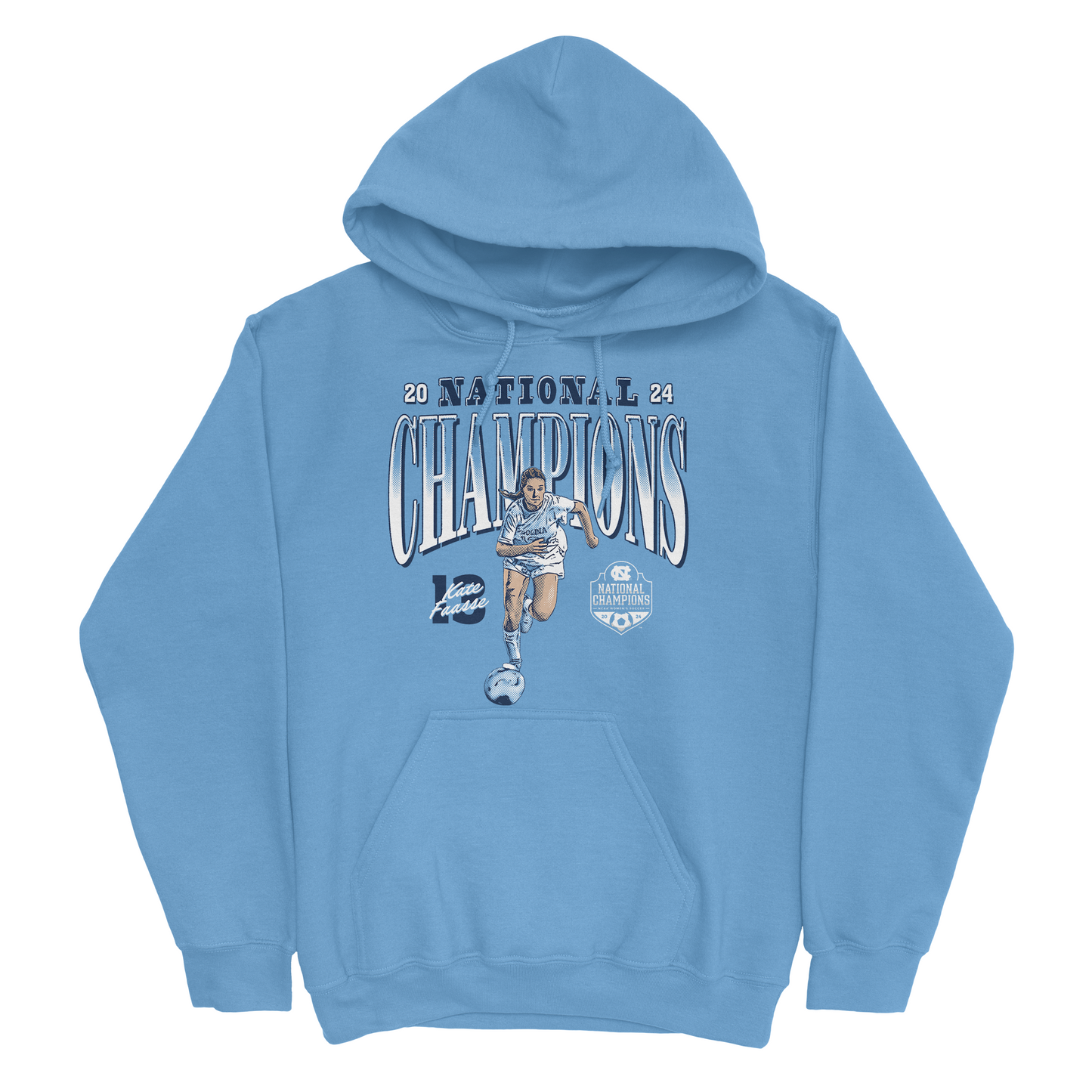 EXCLUSIVE RELEASE: Kate Faasse National Champions Light Blue Hoodie