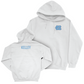 UNC Women's Track & Field White Logo Hoodie  - Madelyn Kelley