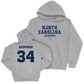 UNC Men's Lacrosse Sport Grey Staple Hoodie  - Brett Koopman