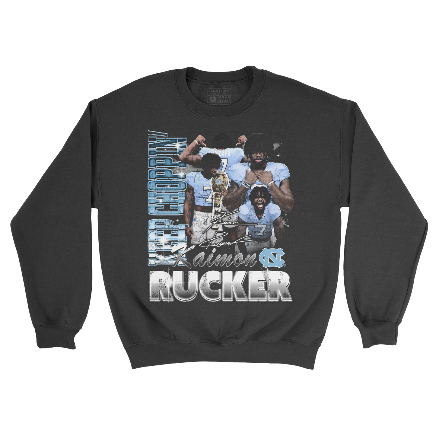 EXCLUSIVE RELEASE: Kaimon Rucker Graphic Black Crew