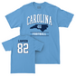 UNC Football Carolina Blue Arch Tee  - Timmy Lawson