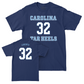 UNC Men's Soccer Sideline Navy Tee  - Tate Lorentz