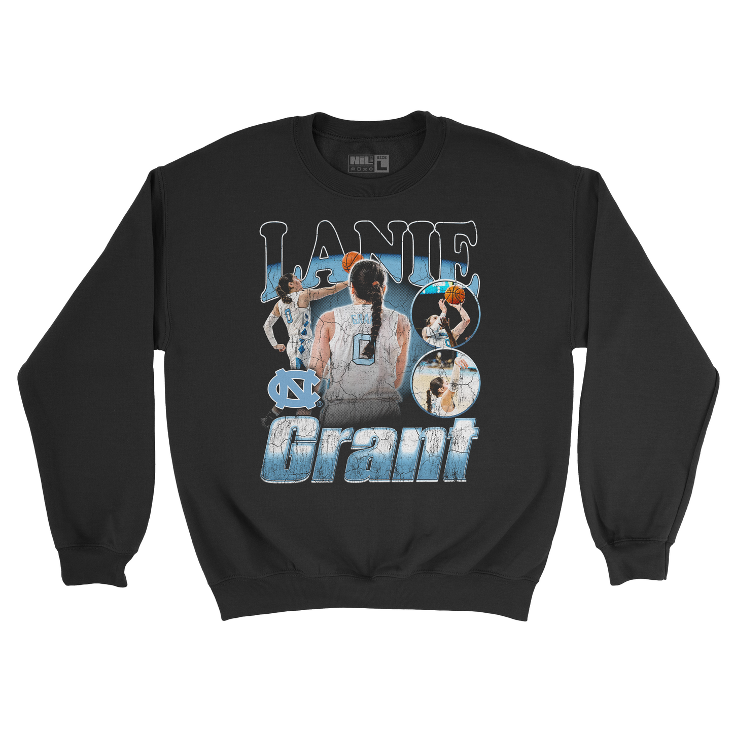 EXCLUSIVE RELEASE: Lanie Grant 90s Graphic Black Crew