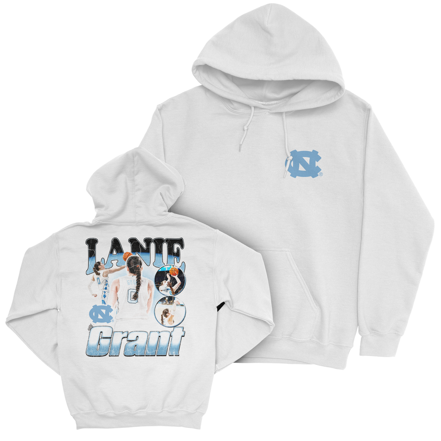 EXCLUSIVE RELEASE: Lanie Grant 90s Graphic White Hoodie