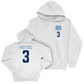 UNC Women's Lacrosse White Logo Hoodie  - Kiley Mottice