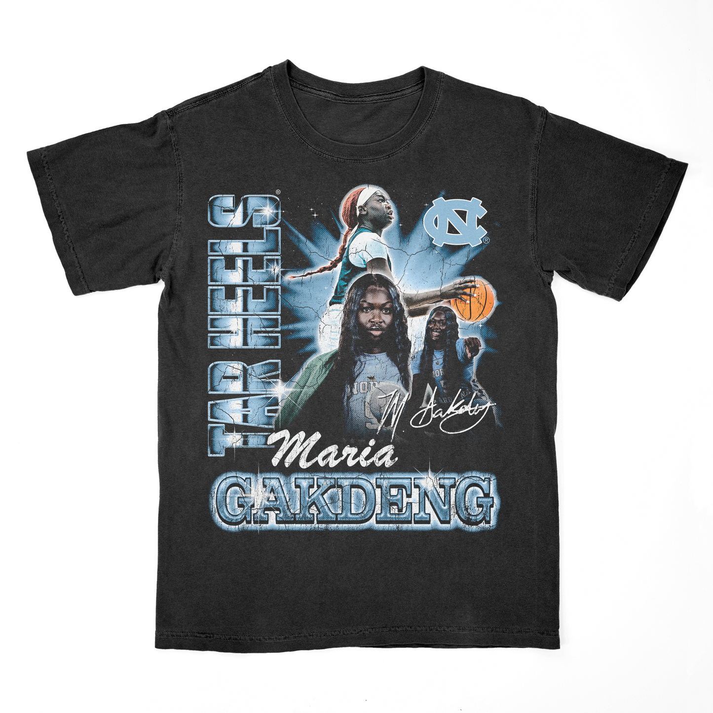 EXCLUSIVE RELEASE: Maria Gakdeng 90s Graphic Black Tee